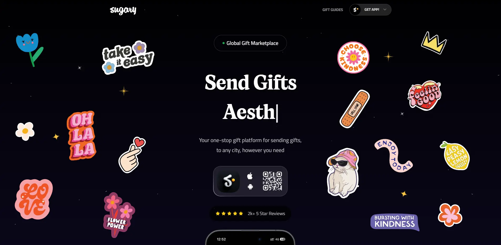 Sugary Web Screenshot